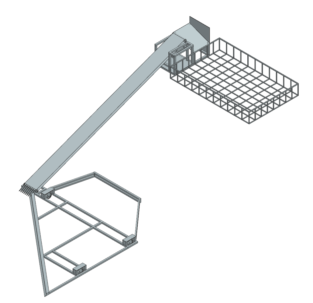 First CAD isometric view
